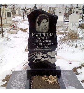 Стандартный памятник из карельского гранита ts0540