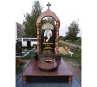 Памятник с Аркой на могилу для женщины