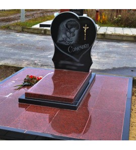 Памятник Сердце на могилу ребенку