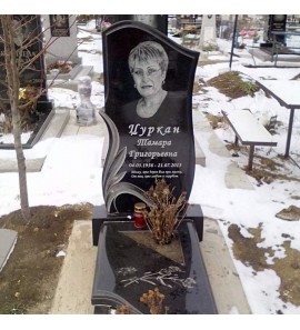 Стандартный гранитный памятник Волна ts0542